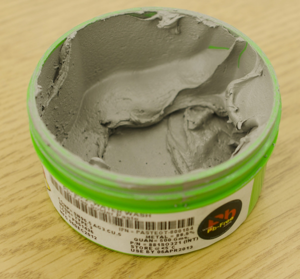 Lead free solder paste