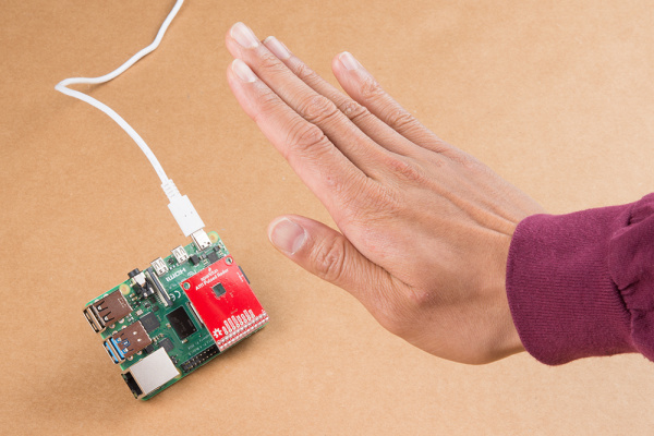 Hand in Front of A111 Sensor