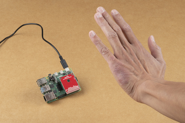 Hand in Front of A111 Sensor