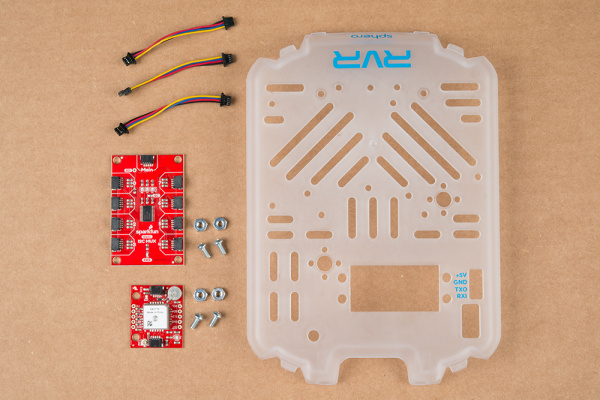 Parts, Boards, and RVR Cover Plate