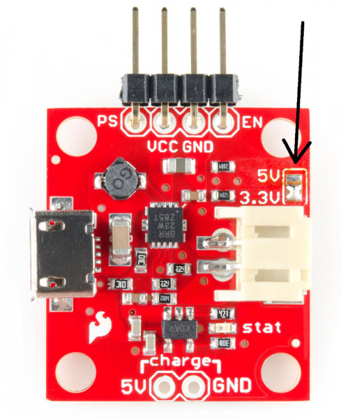 PowerCell Voltage Jumper