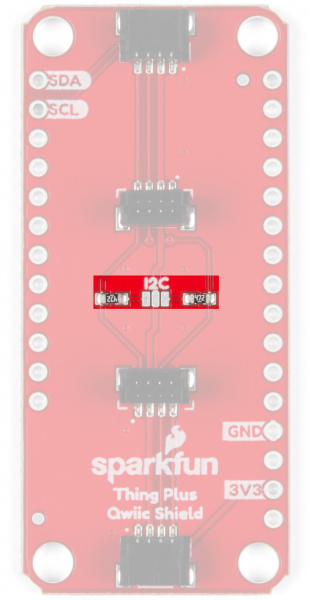 Image higlighting I2C Jumper