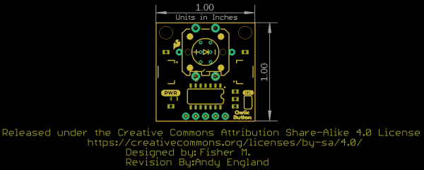 Qwiic Button Dimensions.