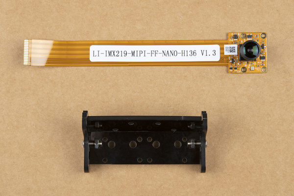 Fully assembled stereo camera mount