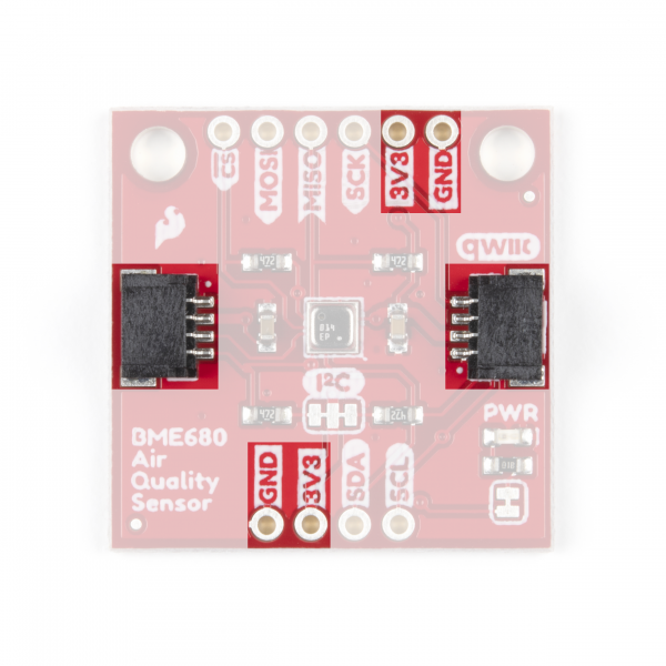 BME680 Power Inputs Highlighted