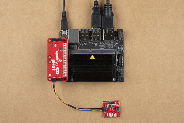 Hardware assembly with Jetson Nano with Qwiic pHAT