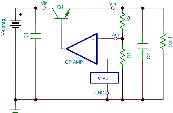 Linear Regulator Schematic