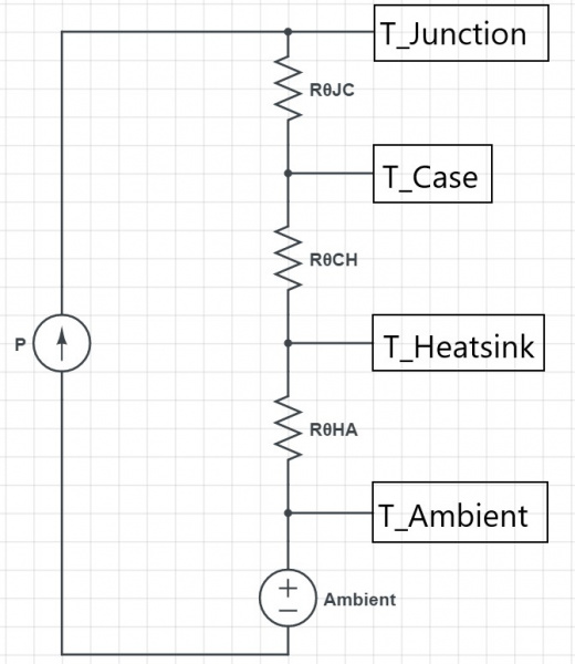 Thermal Circuit Schematic