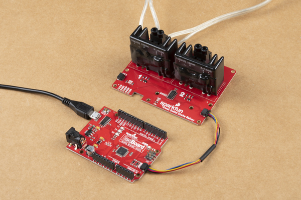 Fully assembled Relay circuit (only one relay is in use here)