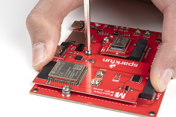 Securing MicroMod Main, Processor, and Function Board