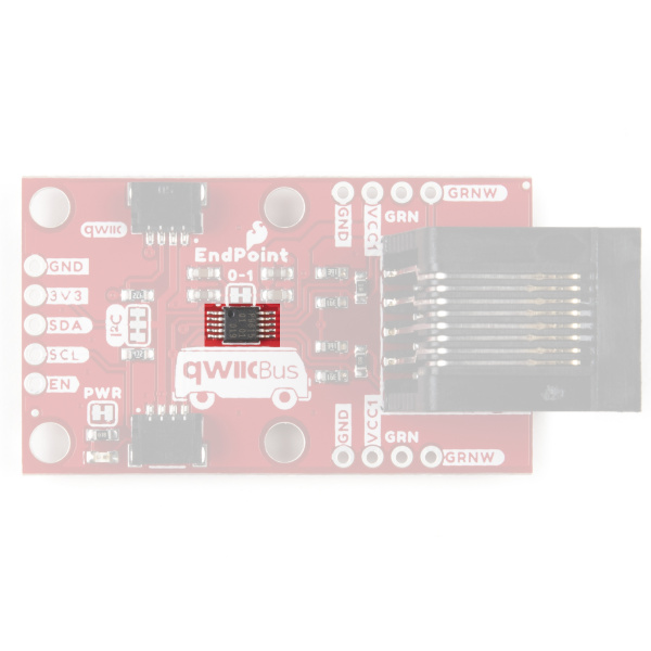 Photo of QwiicBus EndPoint highlighting PCA9615