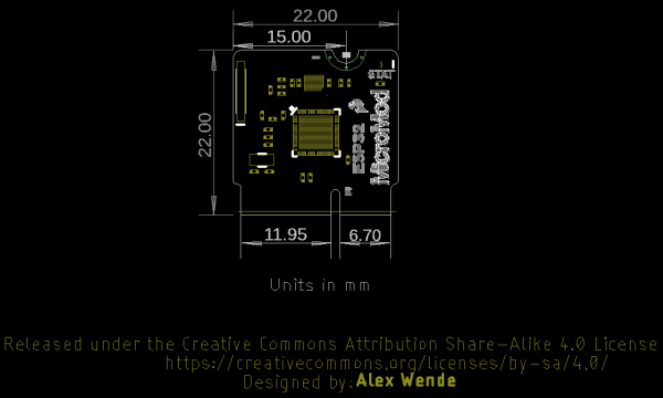 MicroMod Processor Board Dimensions