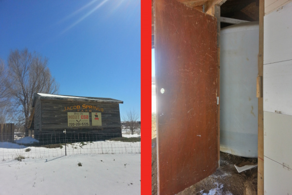 jsf sign and water tank