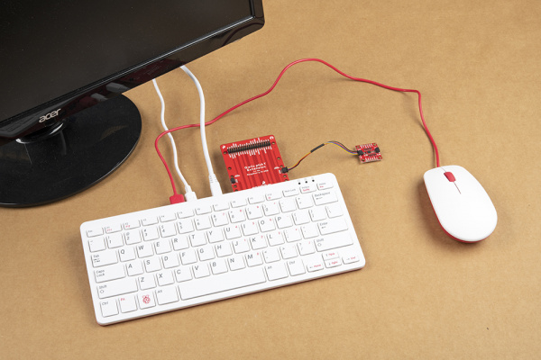 Peripherals Connected to the Raspberry Pi 400