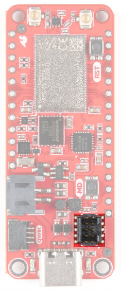 JTAG pins are highlighted