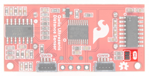 Sensor with I2C jumpers highlighted