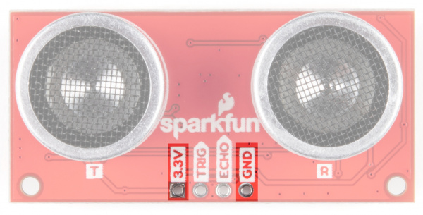 Sensor with 3.3V and GND pins highlighted