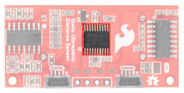 Sensor with core highlighted