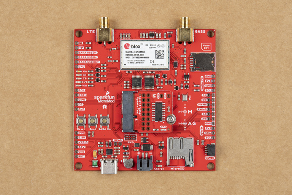 Secured Update Tool on the Asste Tracker Carrier