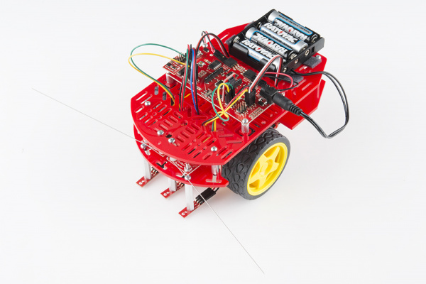 Assembled RedBot Kit from SparkFun