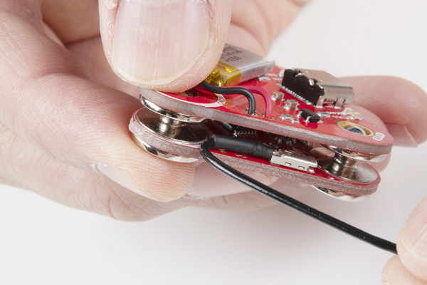 Pull Away Reference Cable Wire While Stacking Shields on Top