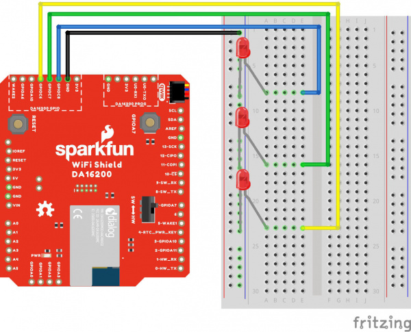 Fritzing hookup image