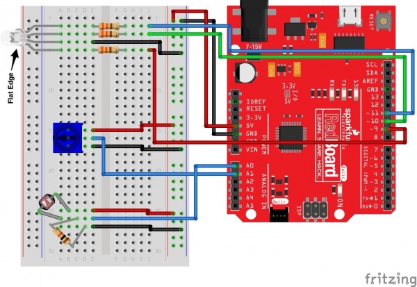 Circuit 4 Fritzing diagram