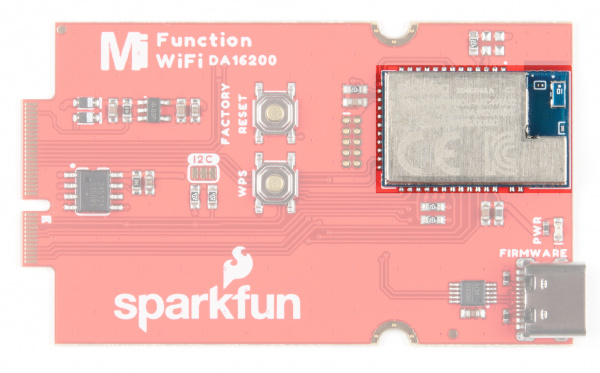 Wifi module is highlighted