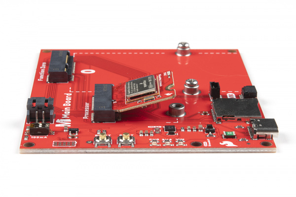 Main board with Processor Board sticking up at an angle