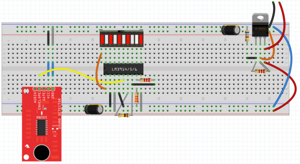 Fritzing Breadboard