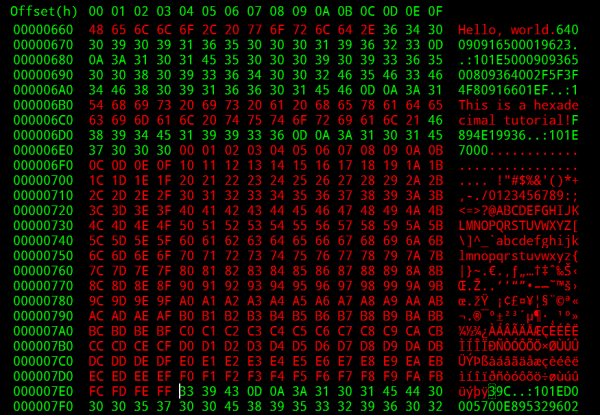 how convert binary can to decimal Hexadecimal  learn.sparkfun.com