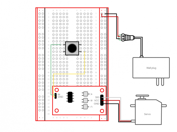 Circuit drawing to replicate with hardware