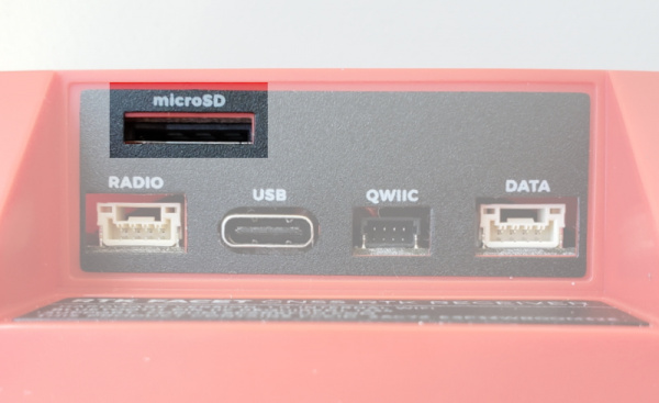 RTK Facet microSD connector