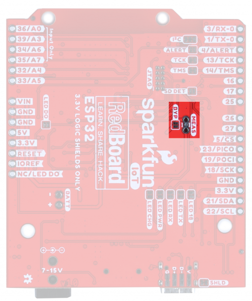 Measure PTH and Bypass jumper are just under the SD DET jumper on the back of the board