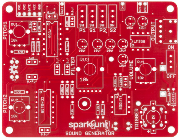 SparkPunk PCB