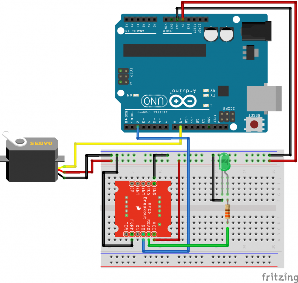 RFID Breakout Fritzing Diagram