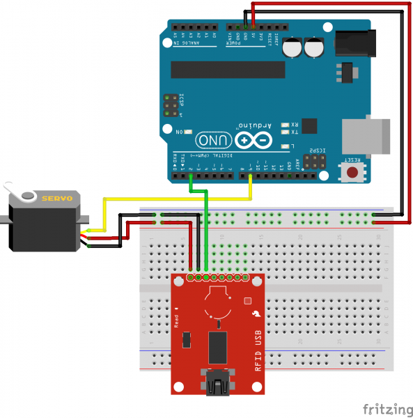 RFID USB Reader Fritzing Diagram