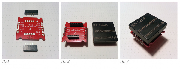 RFID Reader w/ Headers