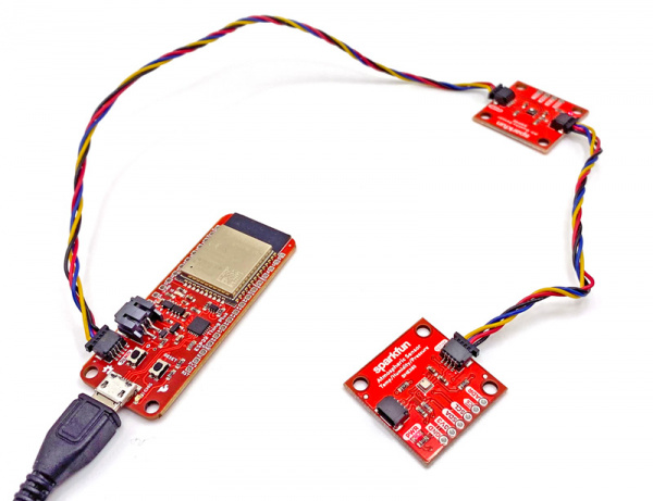 ESP32 with Qwiic Sensors