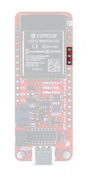 Annotated image of IOM2 SPI pins