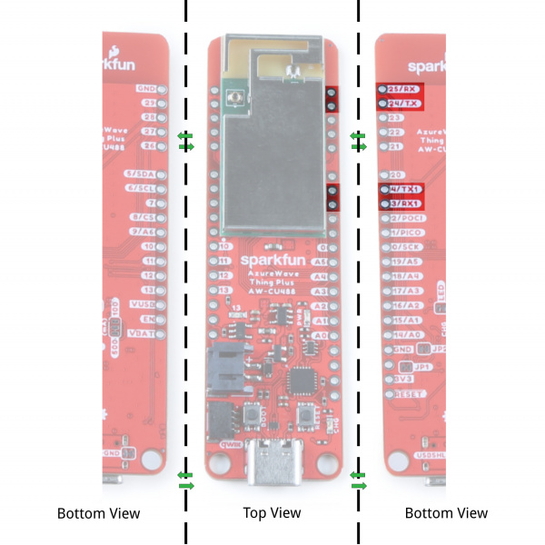 UART pins