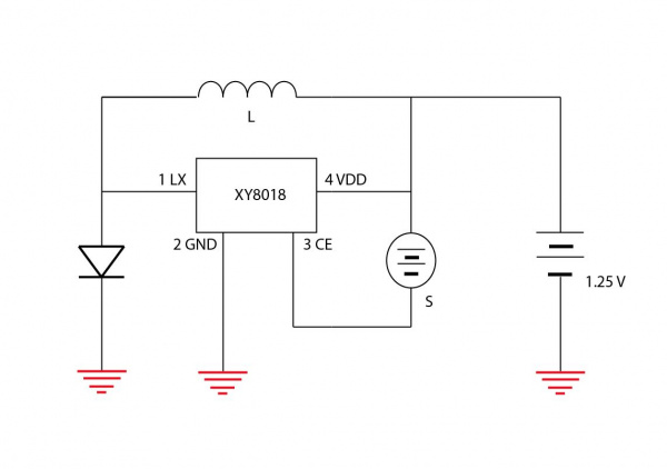 original solar light schematic