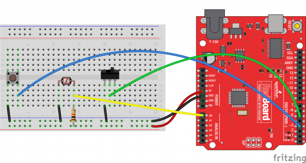 CC3000 example circuit