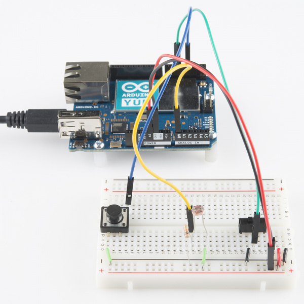 Arduino Yun circuit