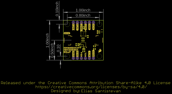 Board Measures 1 inch by 1inch
