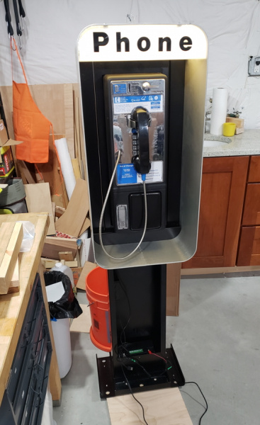 Assembled Payphone Art Project