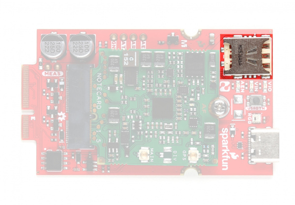 Highlighting nano SIM slot