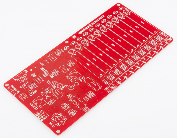 SparkPunk Sequencer PCB