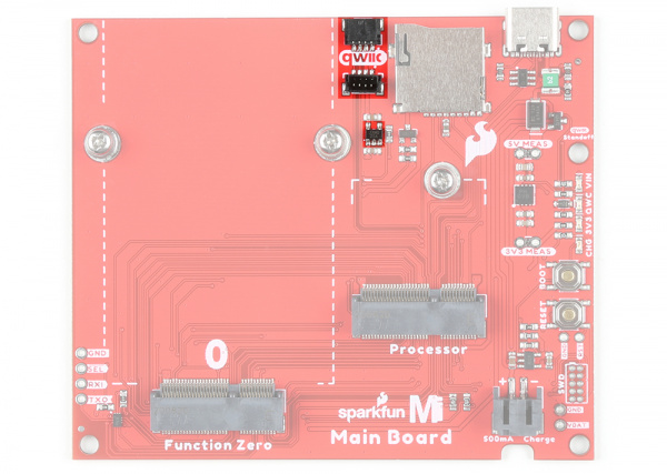 Qwiic Ports and dedicated 3.3V voltage regulator