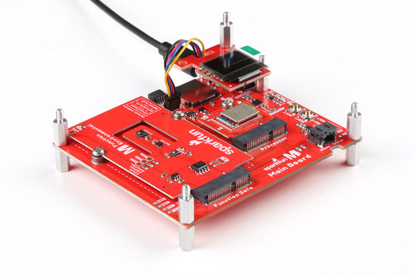 Qwiic-Enabled Board Mounted to Main Board - Single